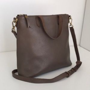 Madewell Zippered Transport Crossbody Tote